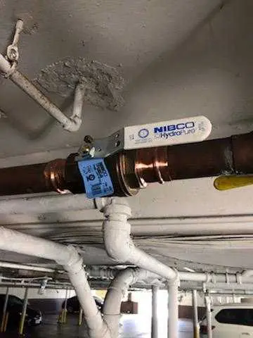 Copper pipe repair and valve work for Backflow Testing in Moline