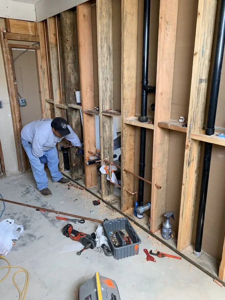 Commercial rough-in plumbing for Water Heater Replacement in Moline